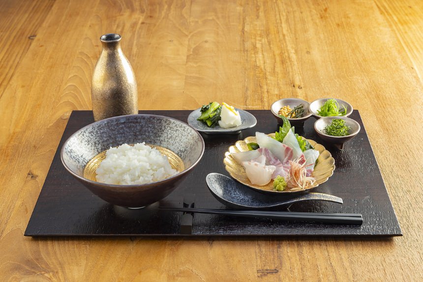 季節のお魚 だし茶漬け写真